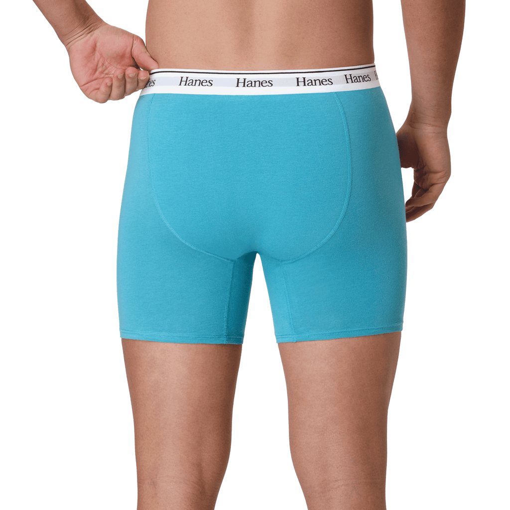 Underwear Boxer Briefs Pack, 3-Pack,Cotton-Stretch Moisture-Wicking Underwear for Men