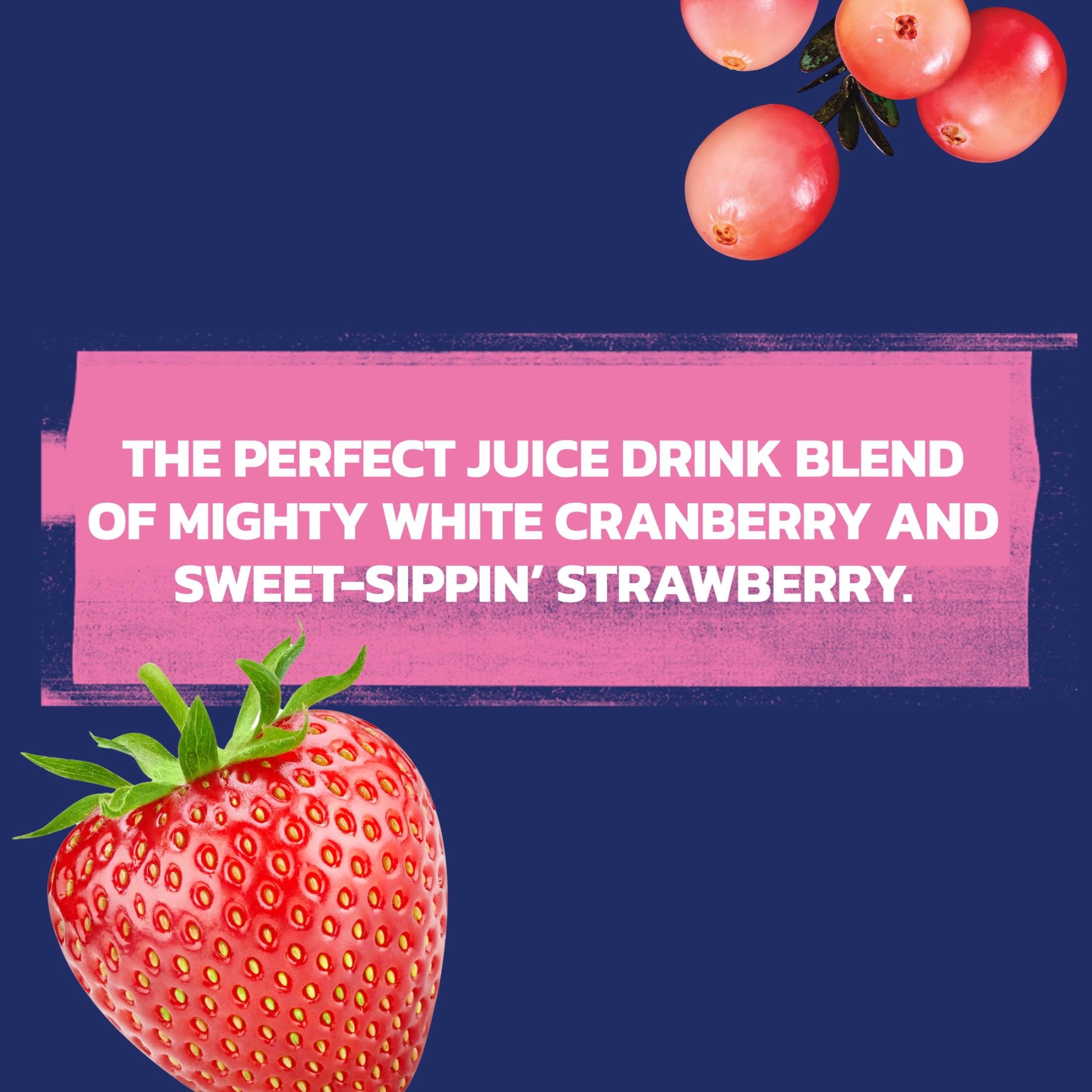 Ocean Spray® White Cran-Strawberry Juice Drink, 3L Bottle