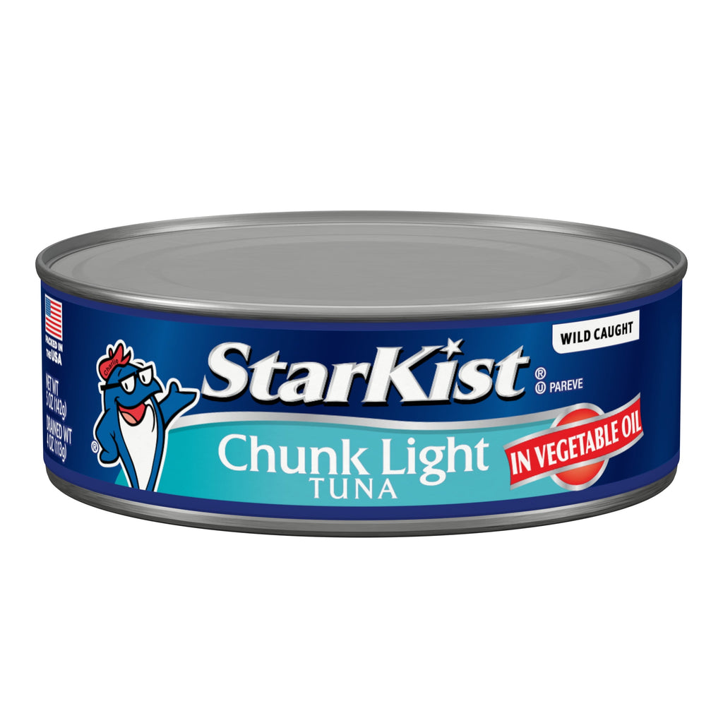 StarKist Chunk Light Tuna in Oil, Wild Caught, 20g Protein, 5 oz Can