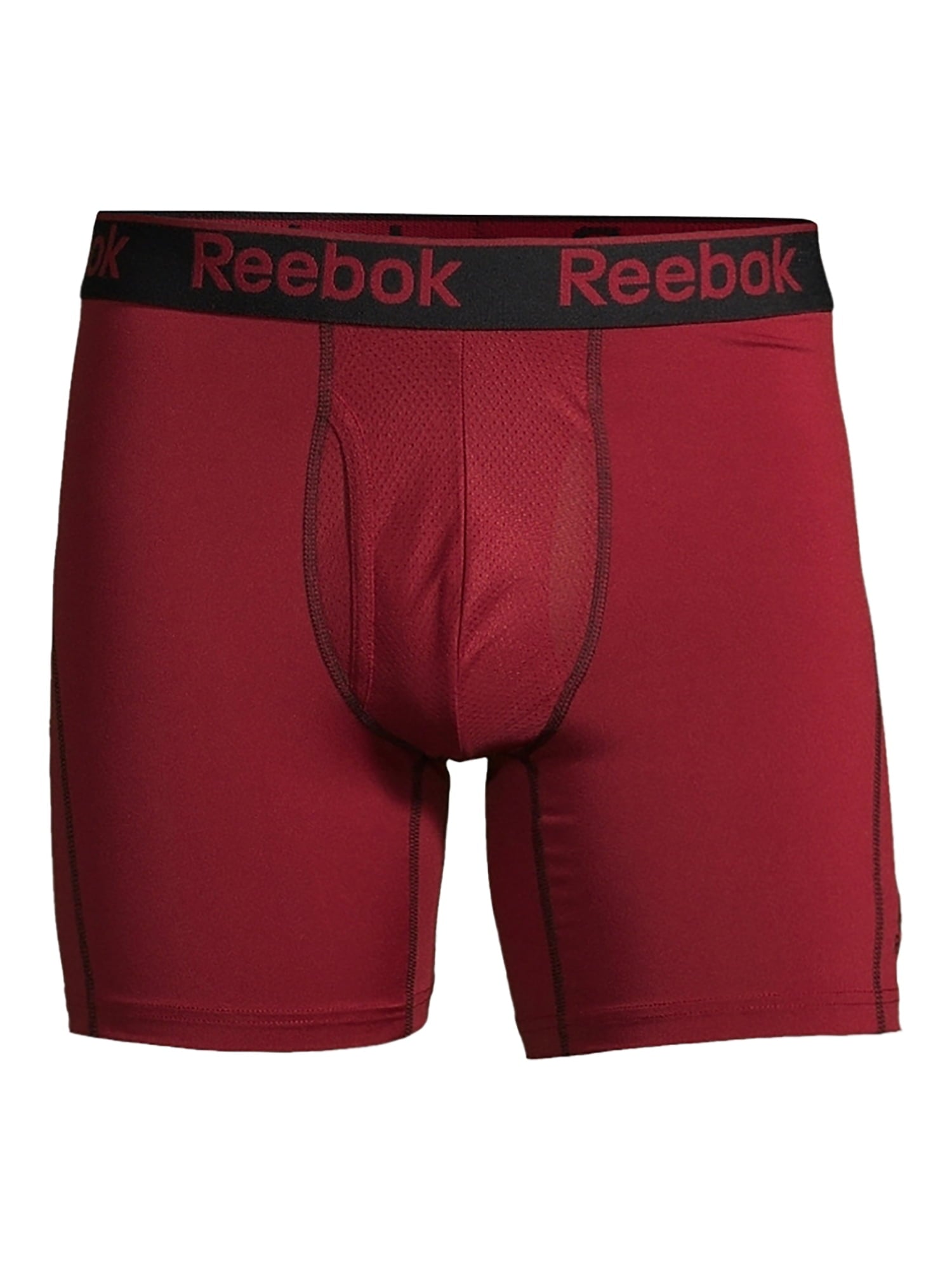 Reebok Men's Underwear Pro Series Performance Boxer Brief, 3 Pack