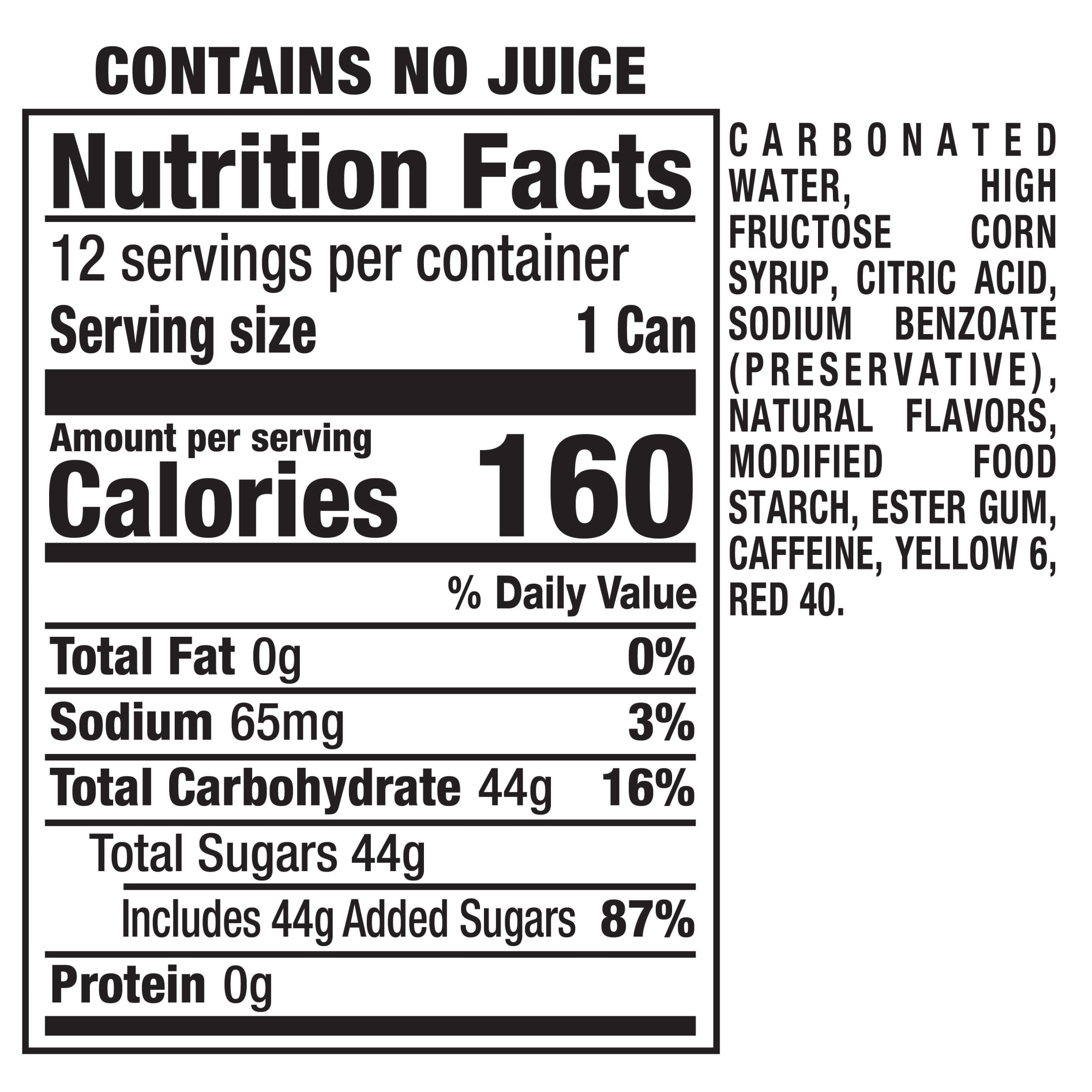 Sunkist Orange Soda Pop, 12 fl oz, 12 Pack Cans