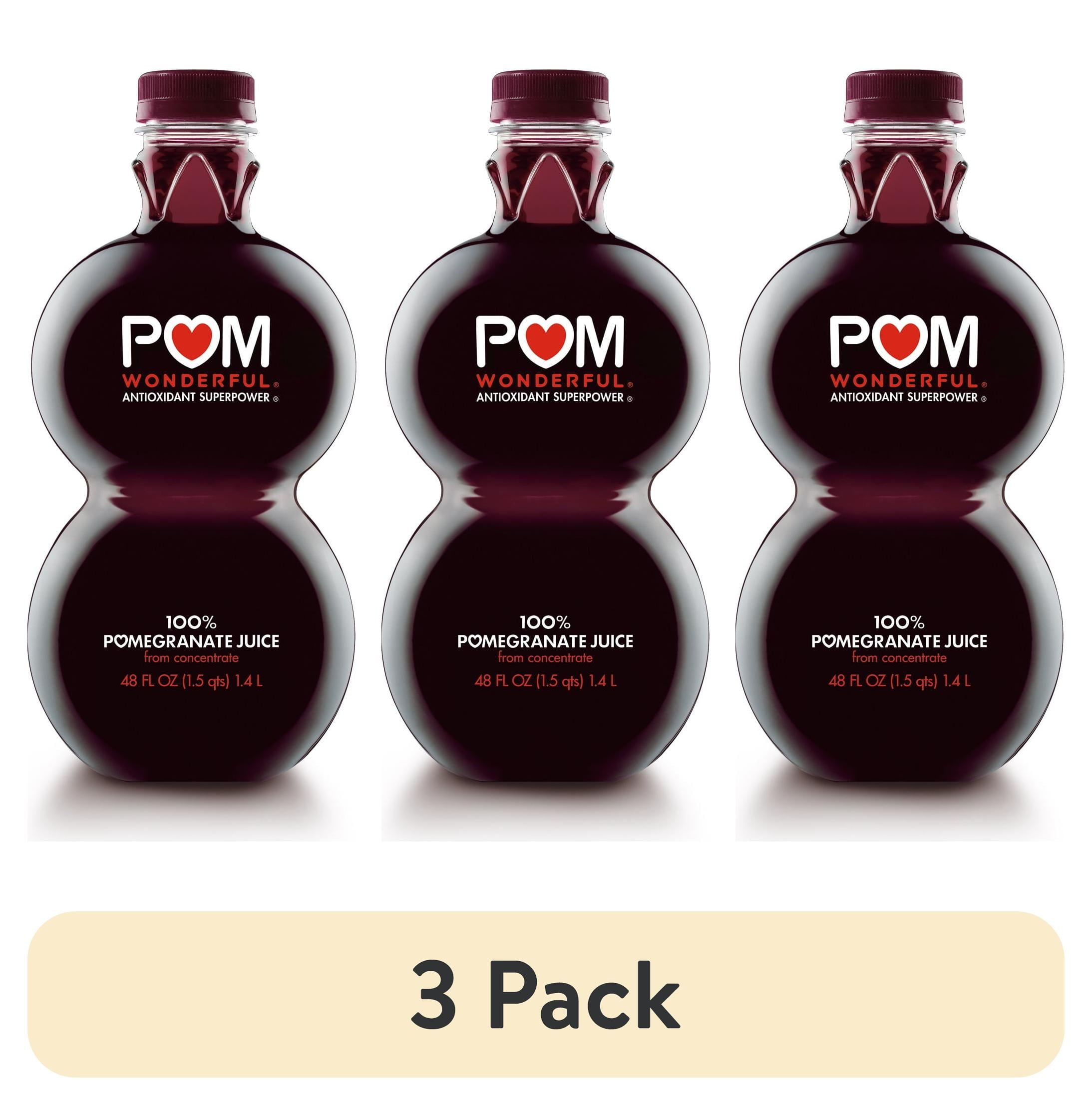 POM Wonderful Antioxidant Superpower 100% Pomegranate Juice, 48 fl oz