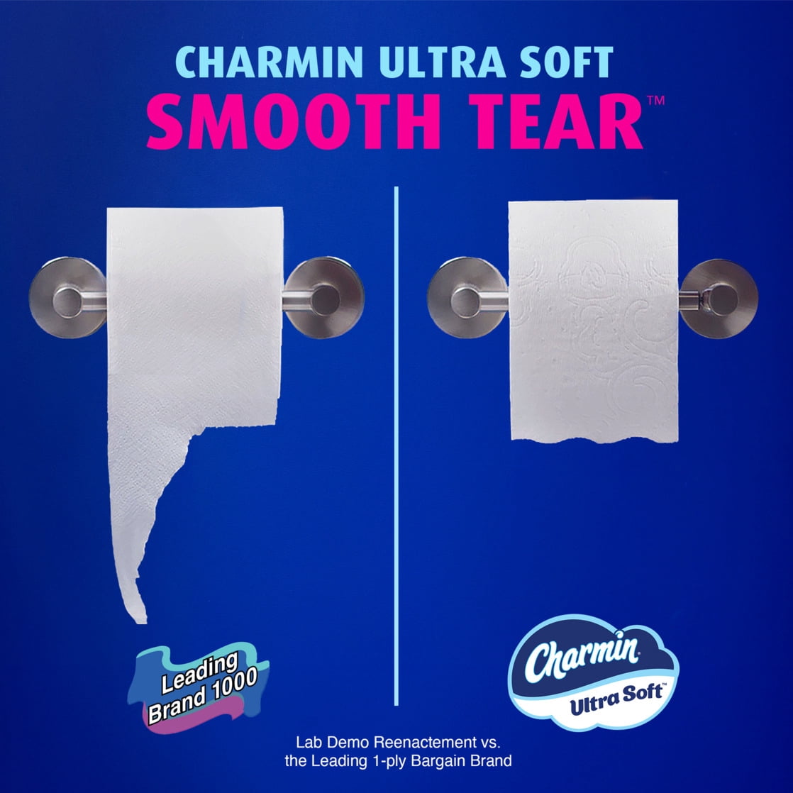 Charmin Toilet Paper Ultra Soft, 24 Mega XL Rolls