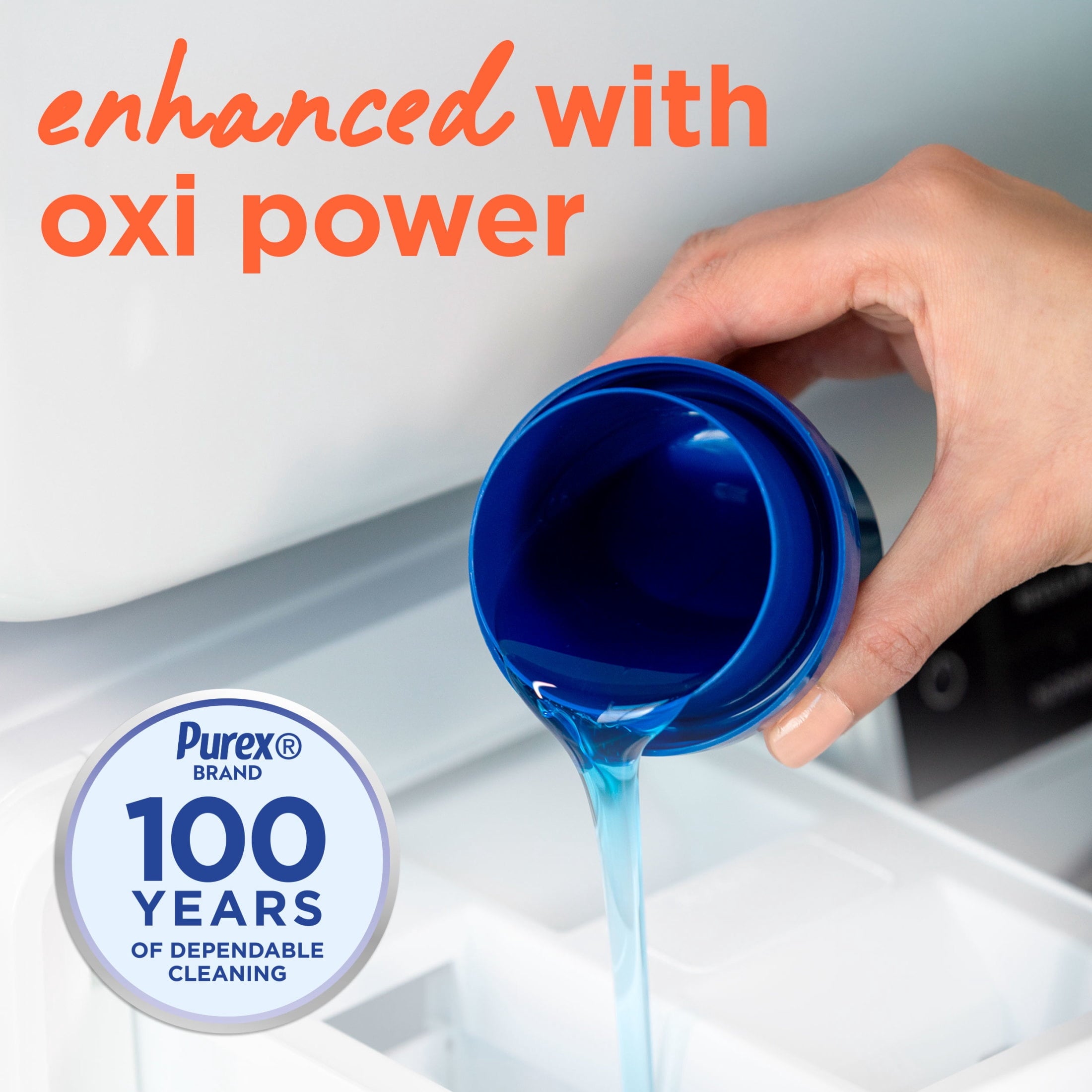 Purex Advanced Oxi with Odor Fighter, 128 fl oz, 85 loads