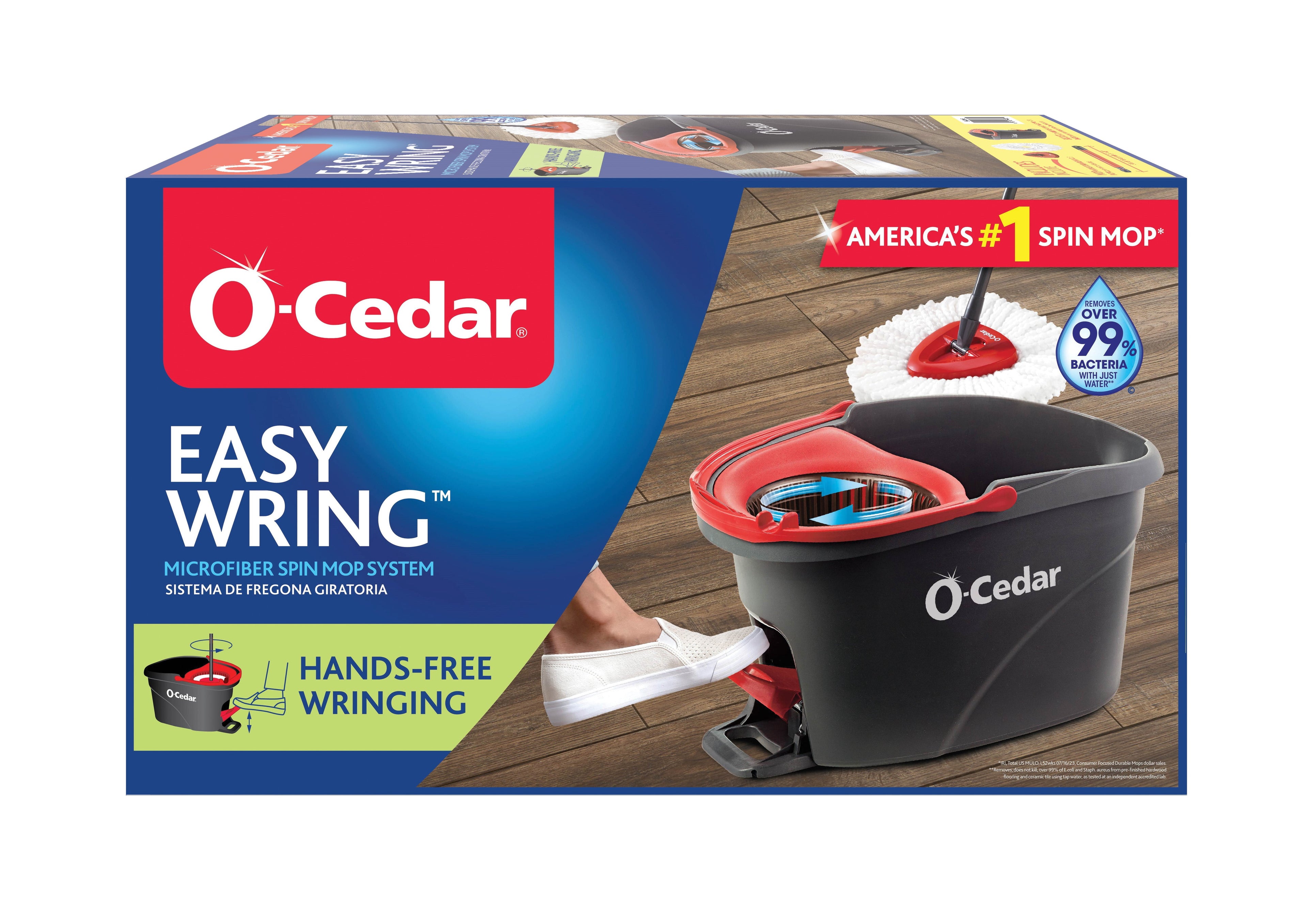 O-Cedar EasyWring™ Spin Mop & Bucket System
