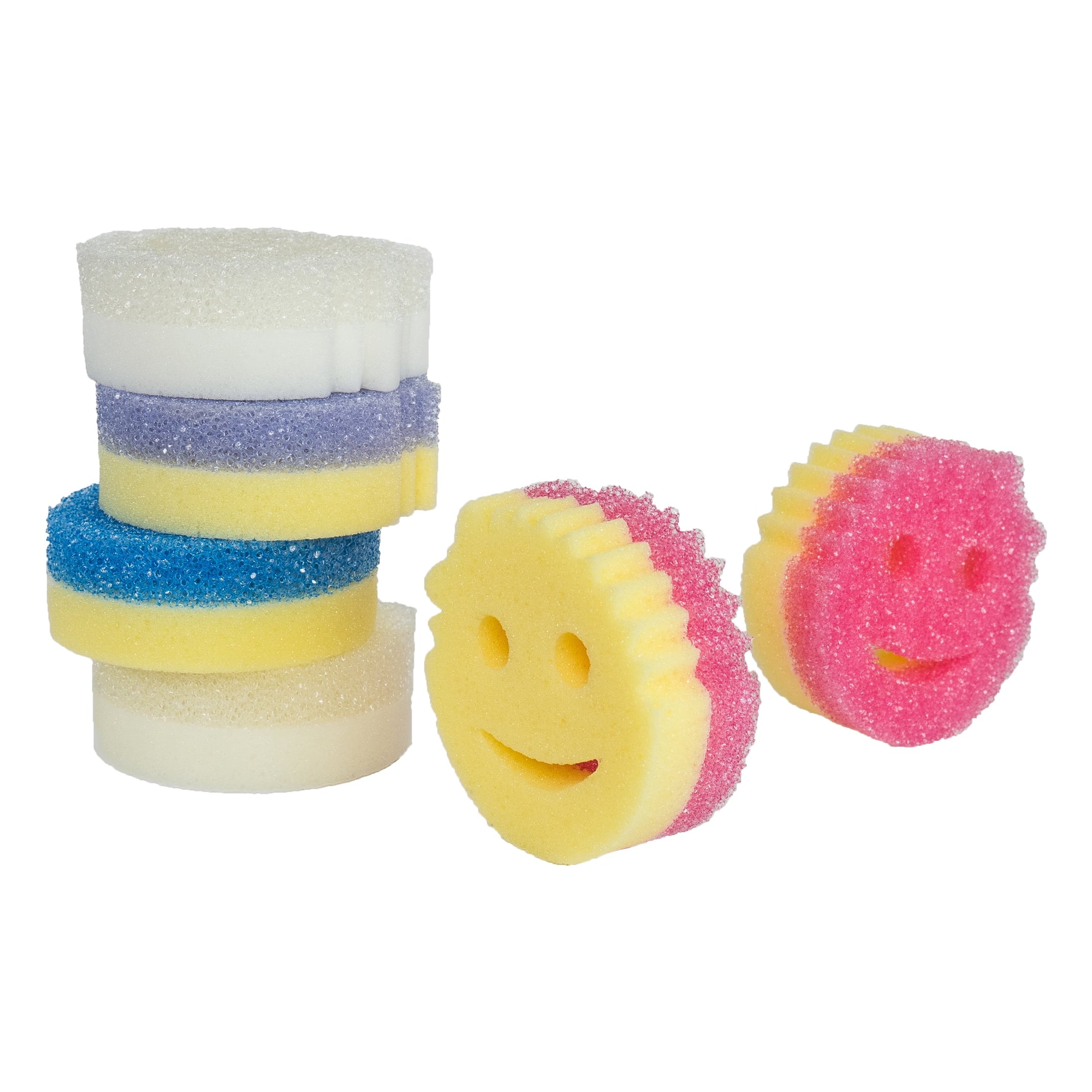 Scrub Daddy Scrub Mommy Non-Scratch Cleaning Sponges, 4 Count