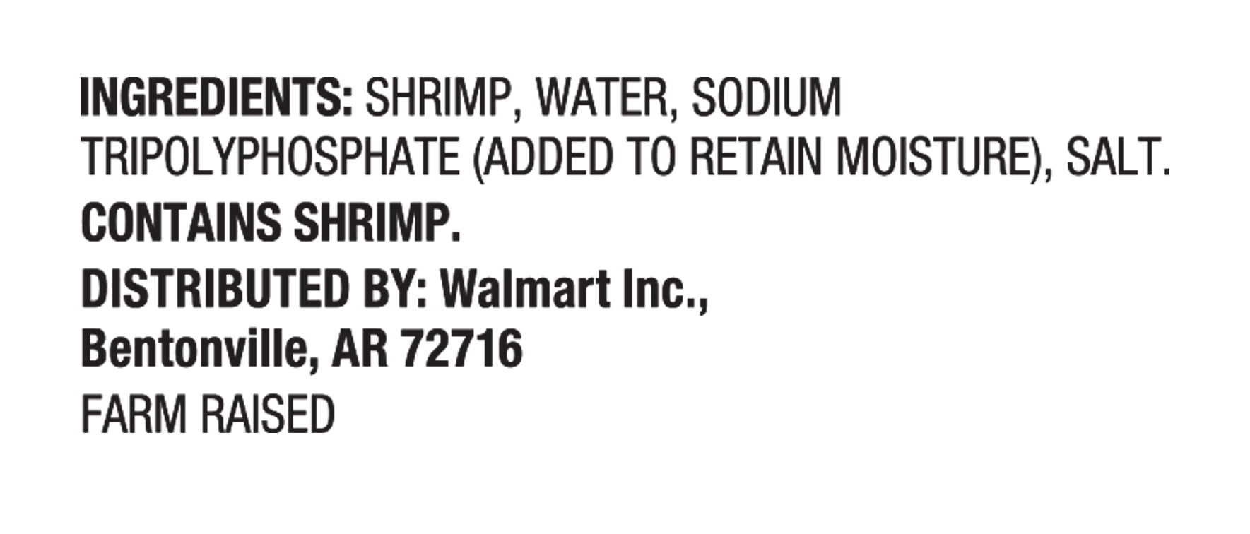 Great Value Frozen Raw Super Colossal Shell-on Tail-on Easy Peel Shrimp, 16 oz Bag (13-15 Count per lb)