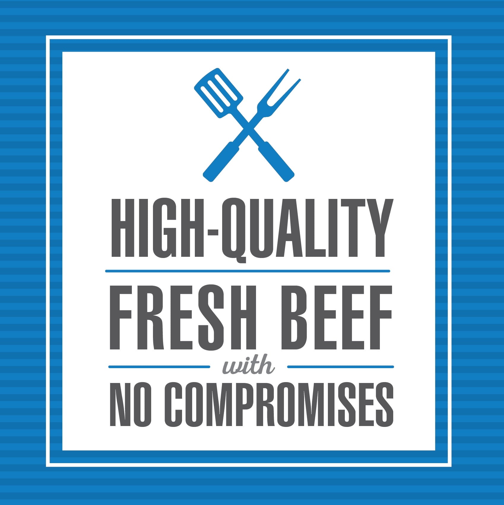 Fresh, All Natural Ground Beef Chuck Patties, 80% Lean, 4 Count, 1.33 lb Tray