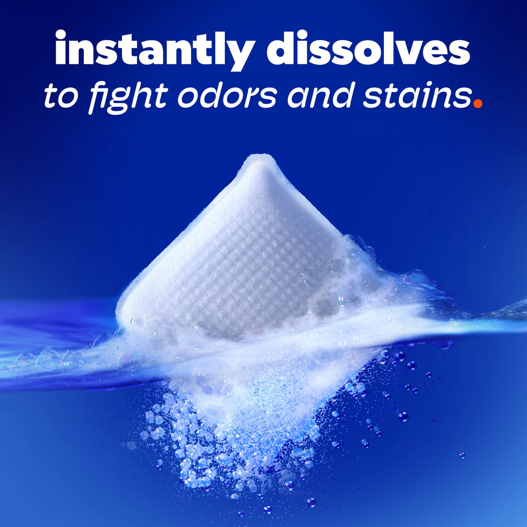 (4 pack) Tide Evo Laundry Detergent Tiles, 100% Concentrated, 6X Cleaning Power, Spring Blast Scent, 16 Count