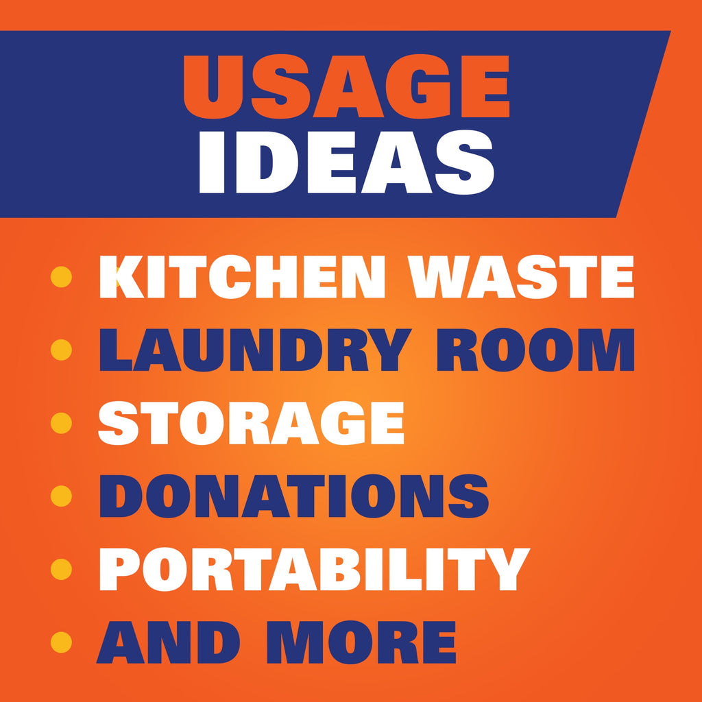 Hefty Ultra Strong 13 Gallon Trash Bags, Tall Kitchen Trash Bags, White, Fabuloso Lavender Scent, 120 Bags