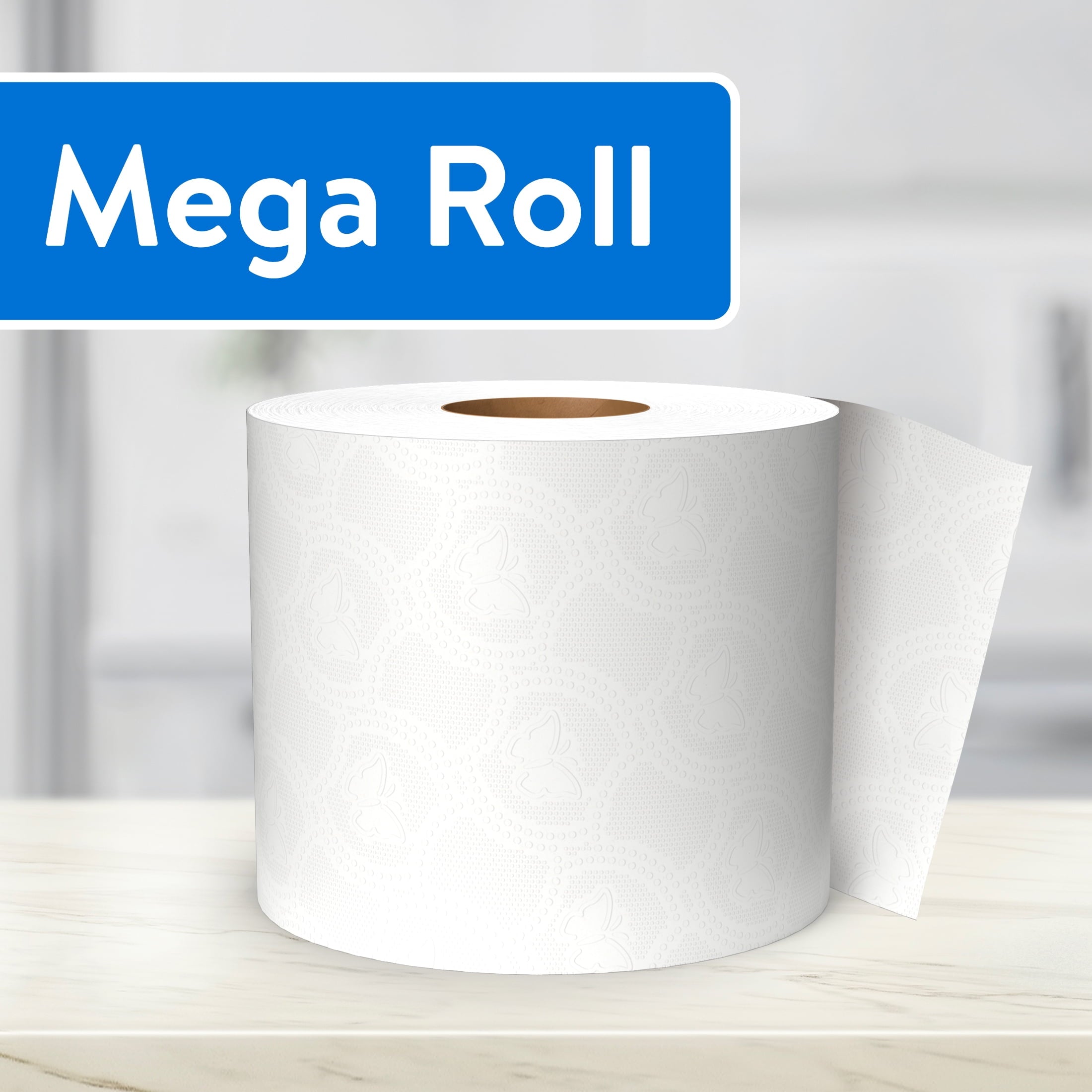 Great Value Soft & Strong Toilet Paper, 12 Mega Rolls, 380 Sheets per Roll