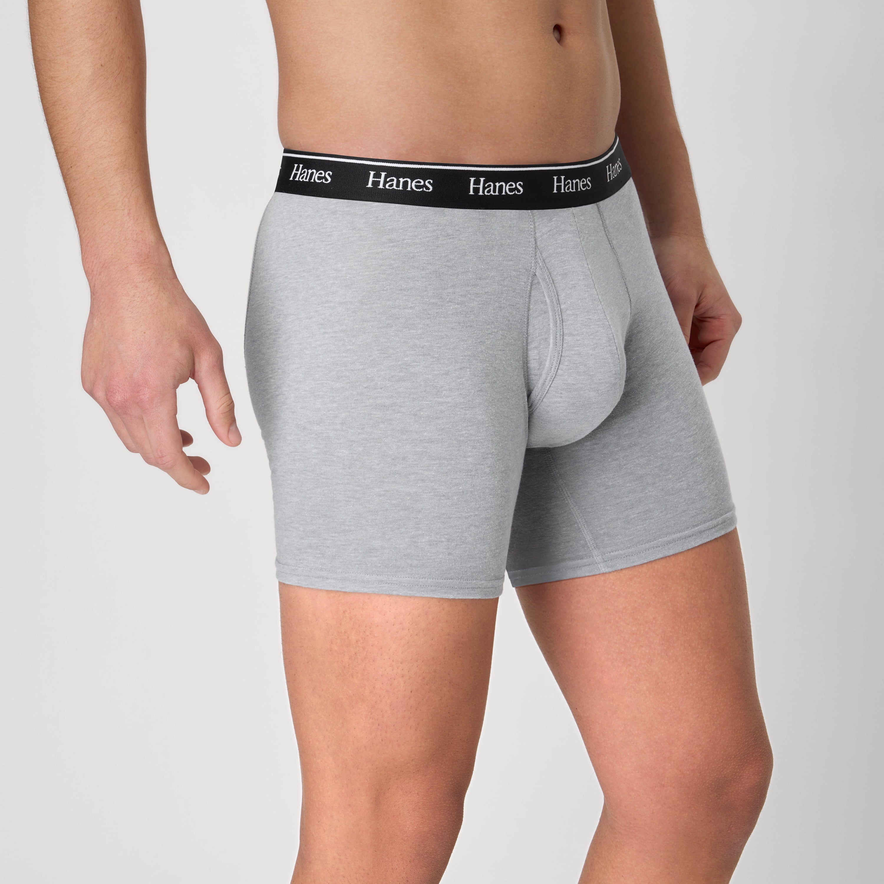Underwear Boxer Briefs Pack, 3-Pack,Cotton-Stretch Moisture-Wicking Underwear for Men