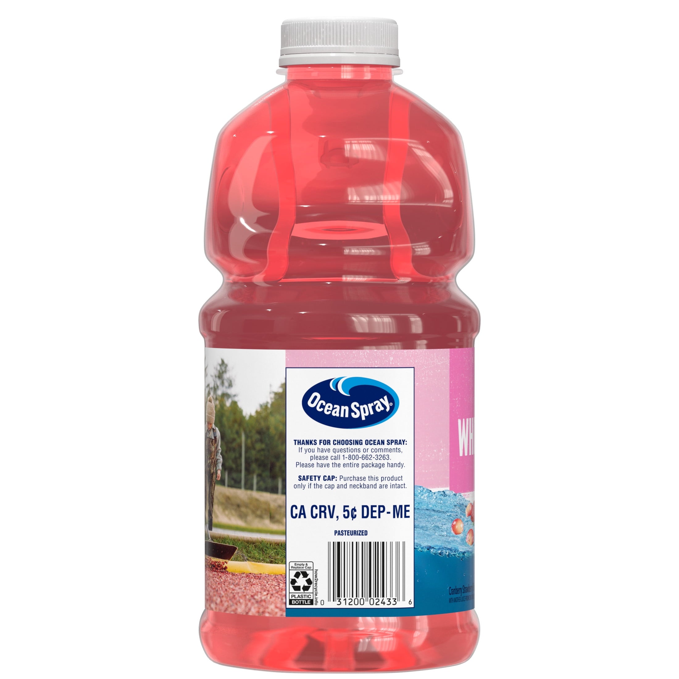Ocean Spray® White Cran-Strawberry Juice Drink, 3L Bottle