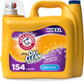 ARM & HAMMER Plus OxiClean with Odor Blasters Liquid Laundry Detergent, Fresh Burst, 200.2 Fl Oz