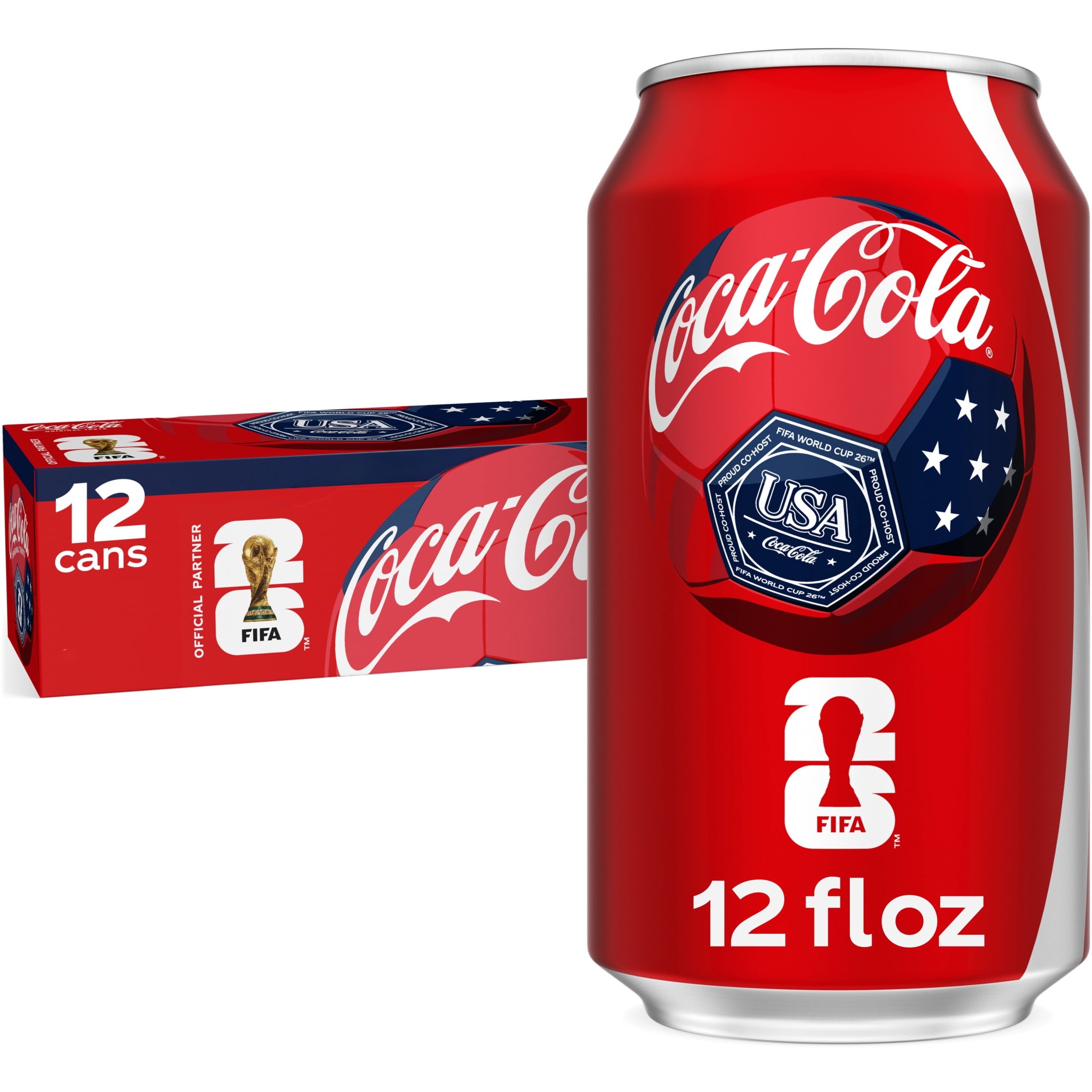 Coca-Cola Soda Pop Fridge Pack Cans, 12 fl oz, 12 Pack