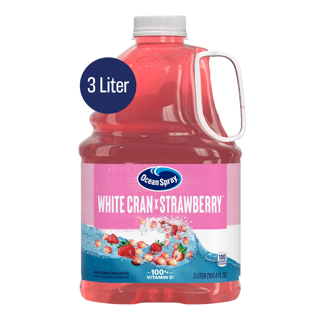 Ocean Spray® White Cran-Strawberry Juice Drink, 3L Bottle