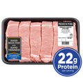 Pork Country Style Ribs Boneless, 6 count, 1.241 - 2.07 lb Tray