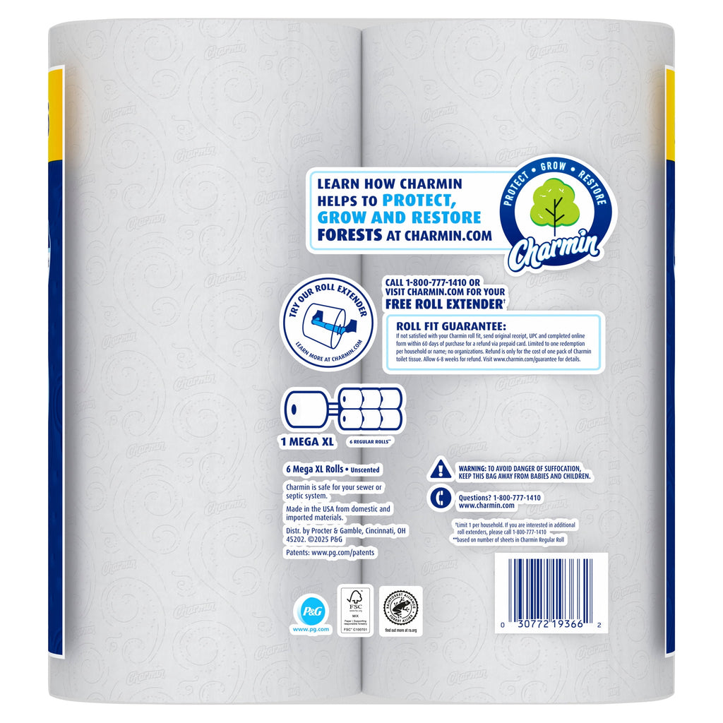 Charmin Toilet Paper Ultra Soft, 24 Mega XL Rolls