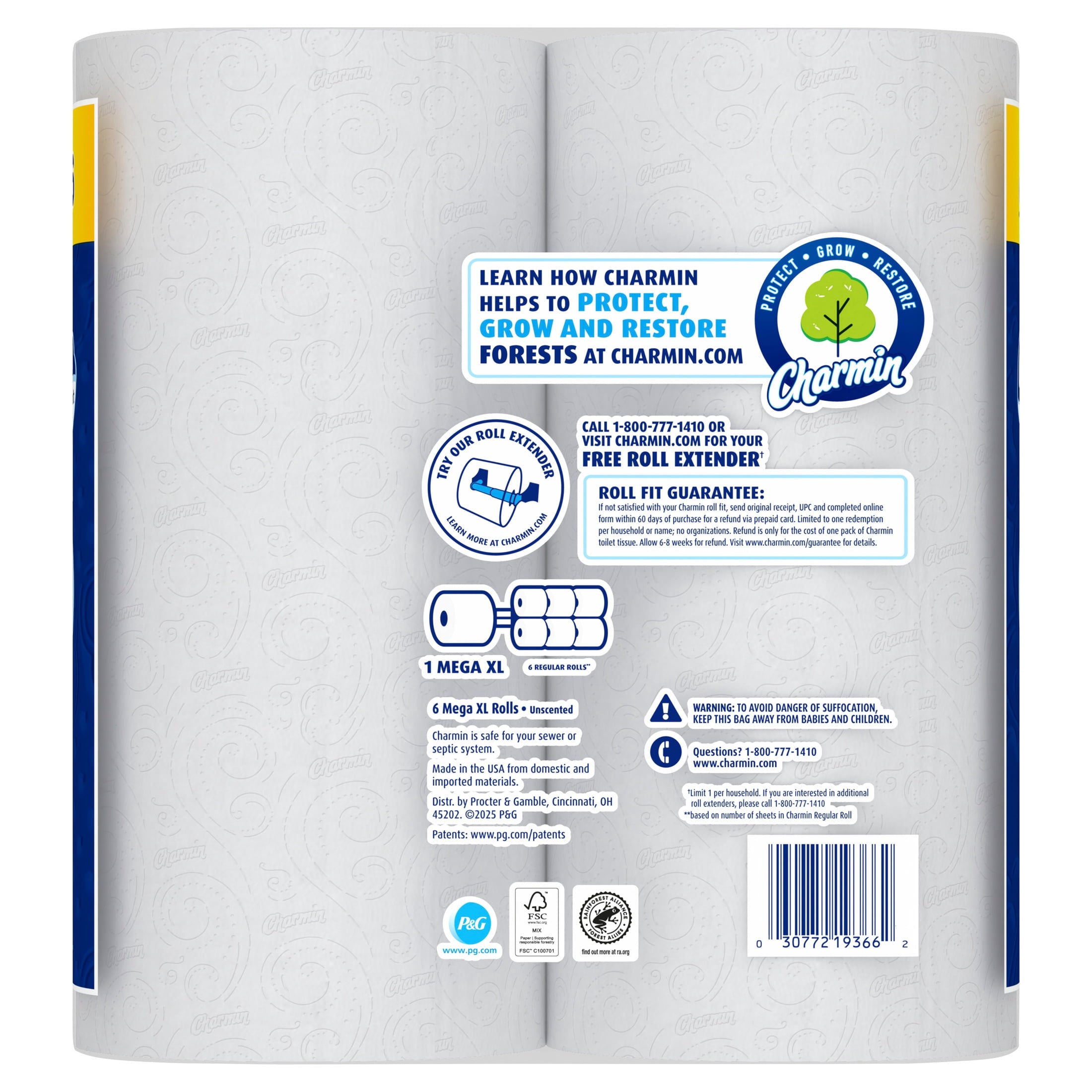 Charmin Toilet Paper Ultra Soft, 24 Mega XL Rolls
