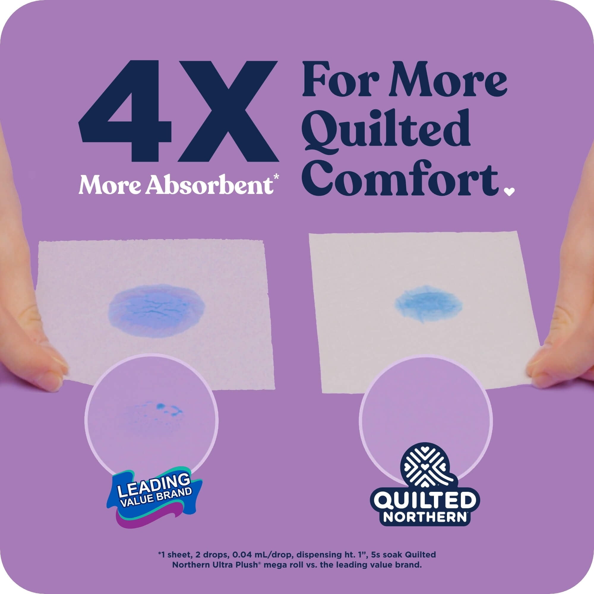Quilted Northern Ultra Plush 3-Ply Toilet Paper, 12 Mega Rolls, 255 Sheets per Roll