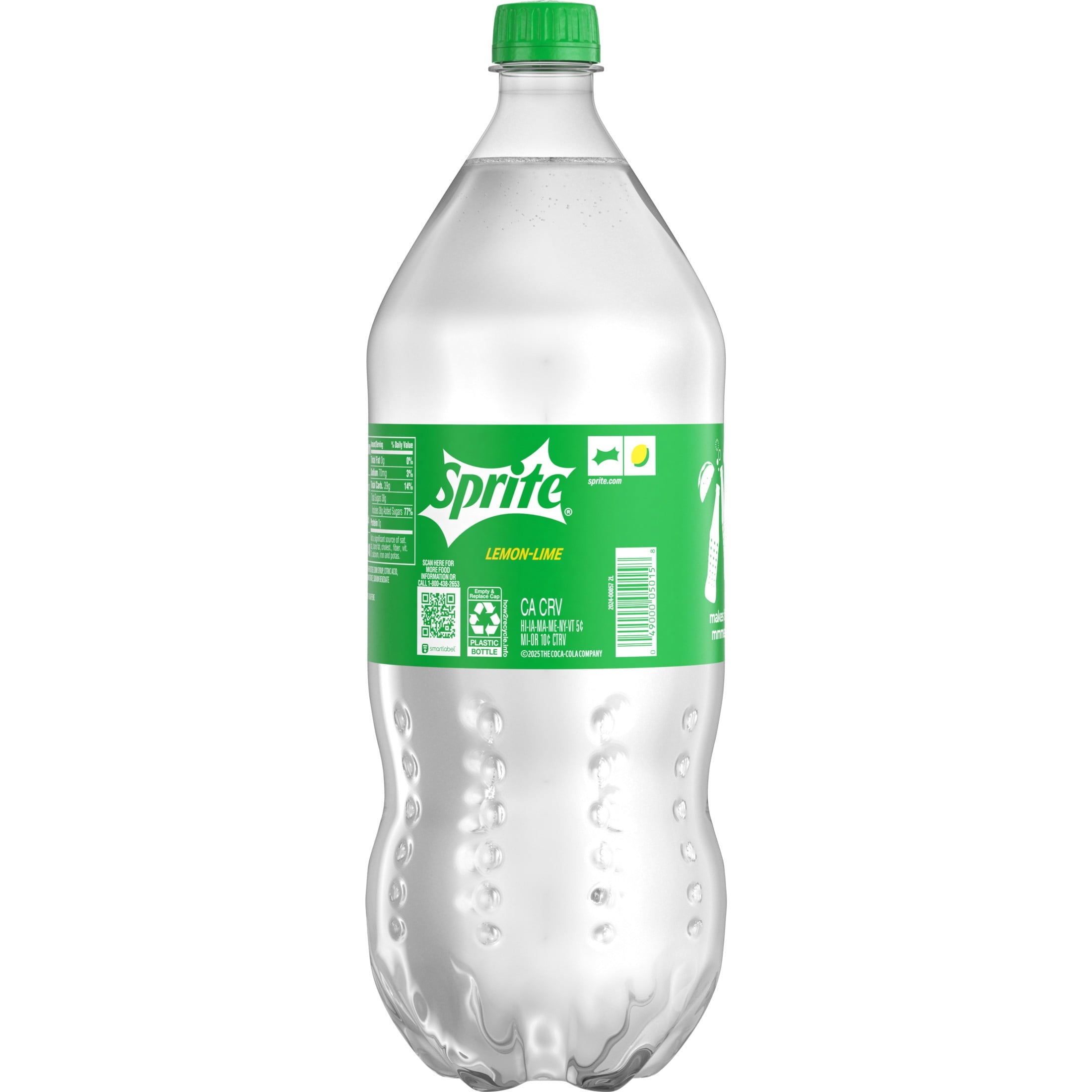 Sprite Lemon-Lime Caffeine Free Soda Pop Bottle, 2 Liters