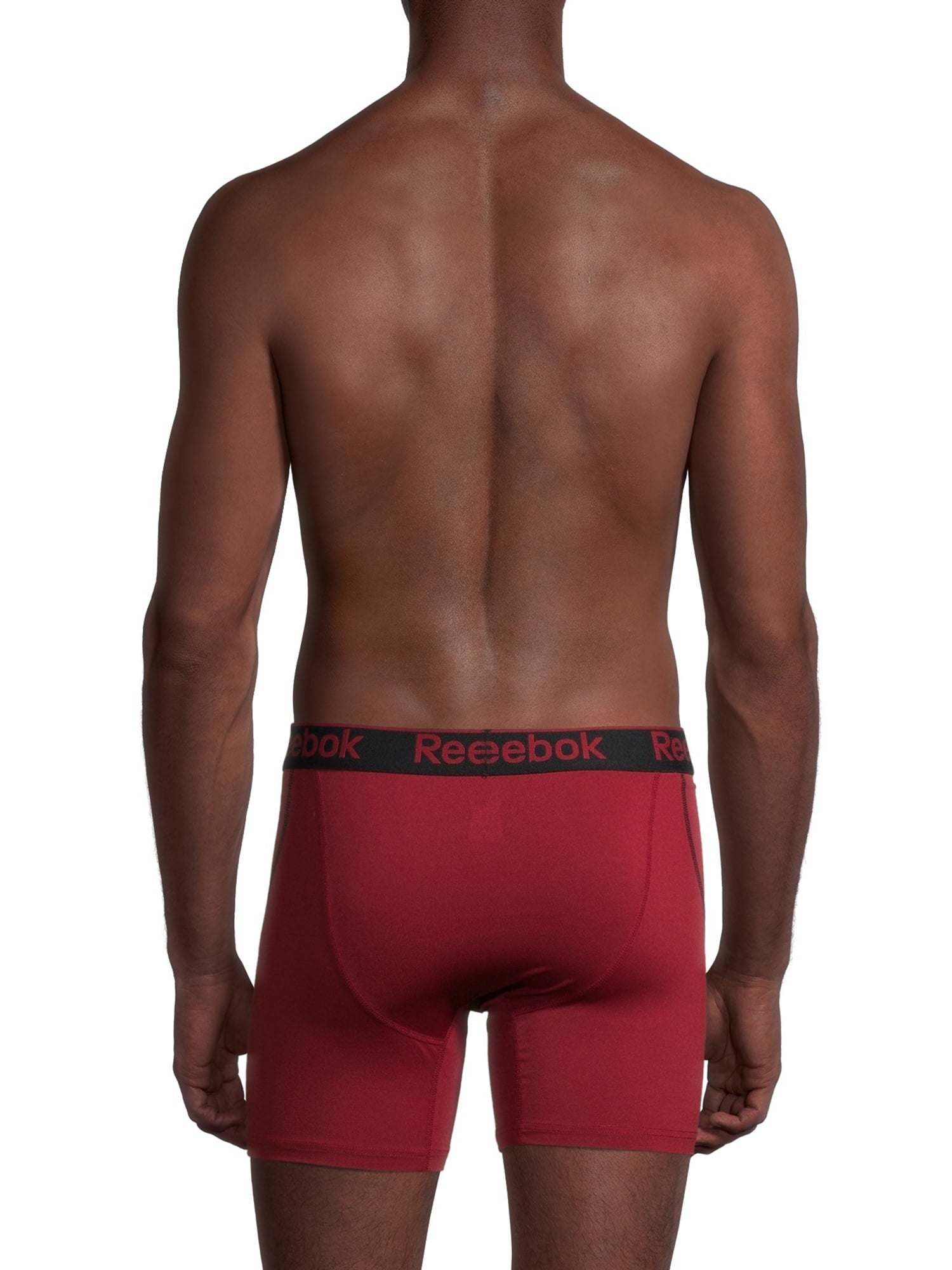 Reebok Men's Underwear Pro Series Performance Boxer Brief, 3 Pack