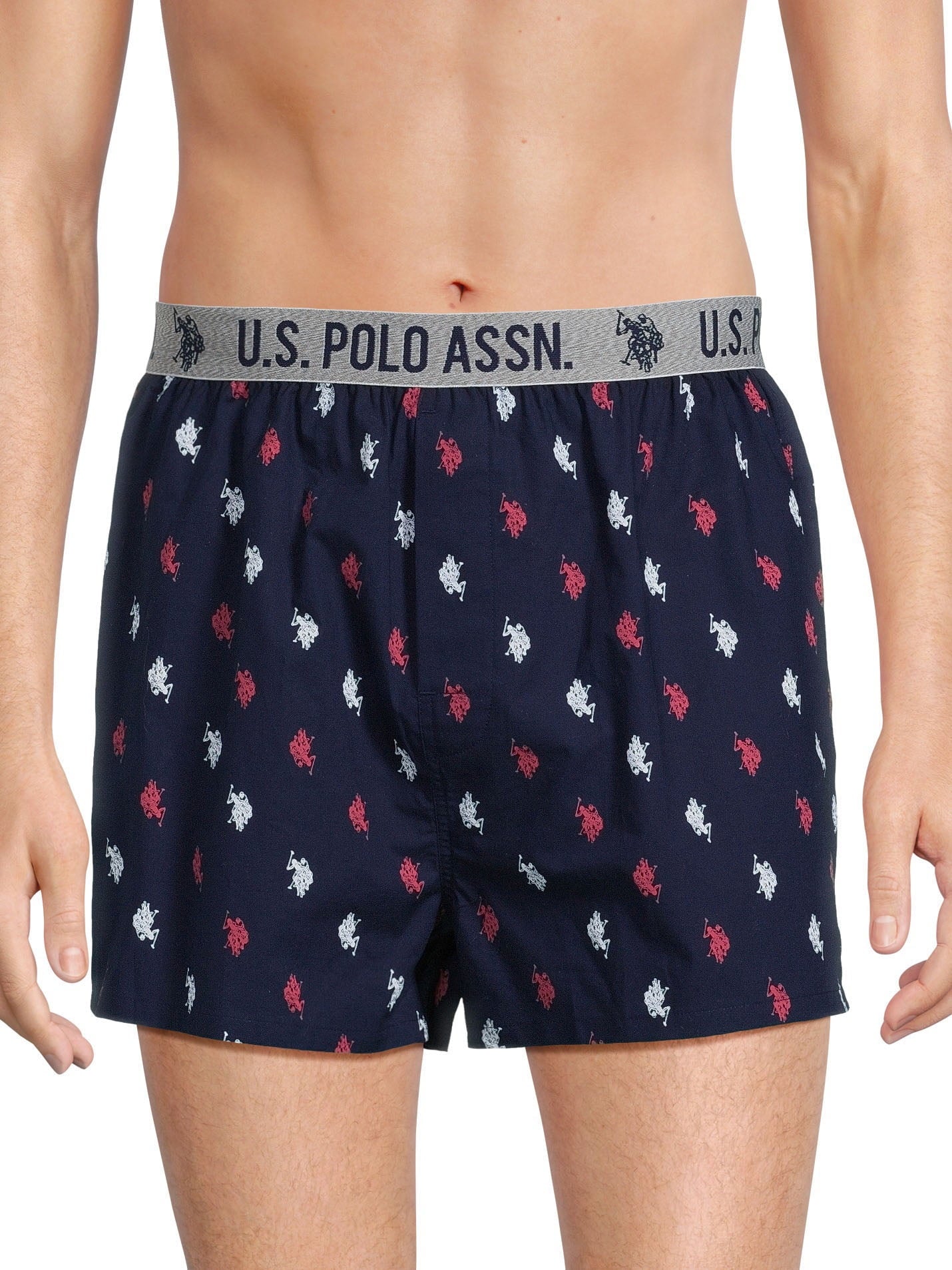U.S. Polo Assn. Men's Boxers, 3-Pack, Sizes S-3XL
