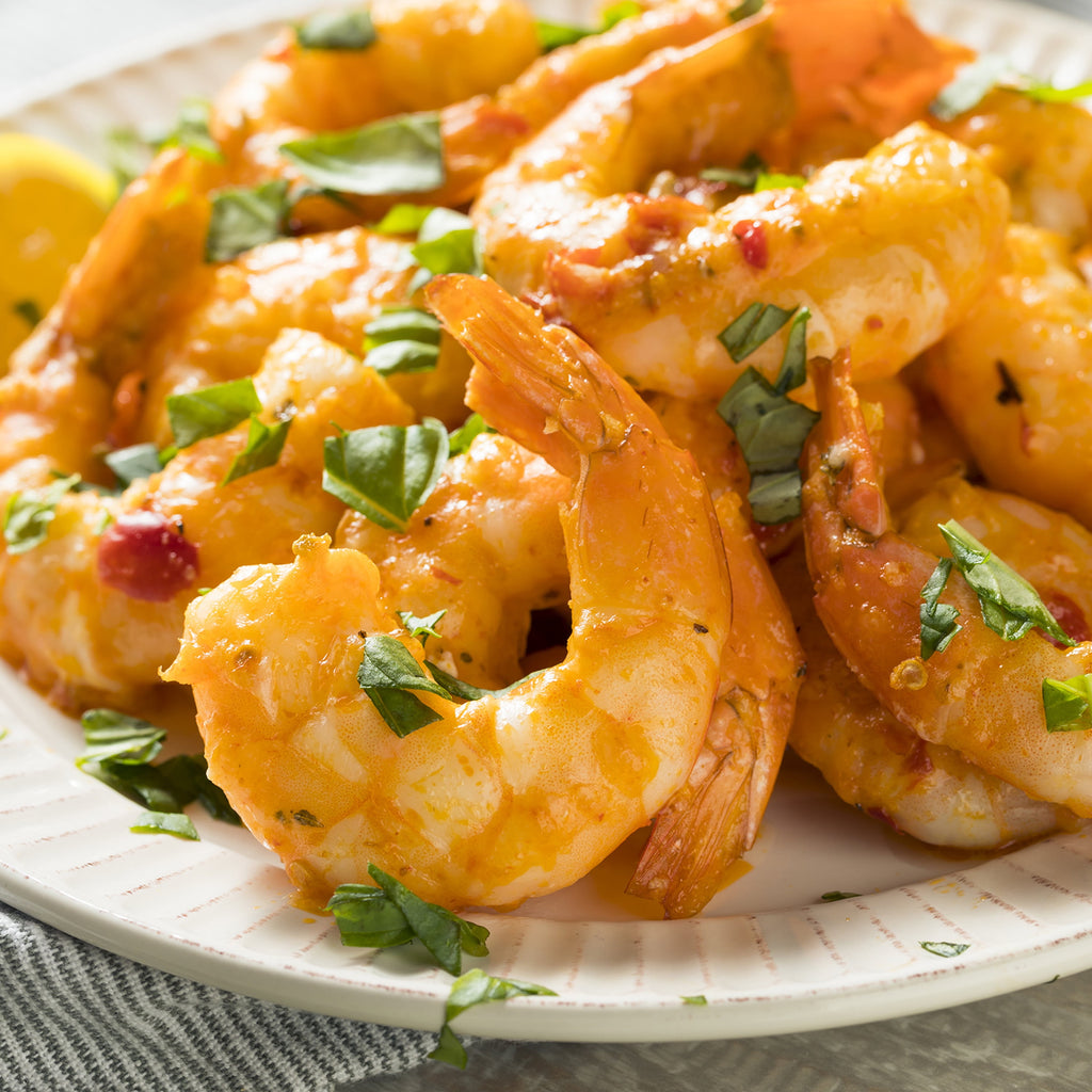 Great Value Frozen Raw Super Colossal Shell-on Tail-on Easy Peel Shrimp, 16 oz Bag (13-15 Count per lb)