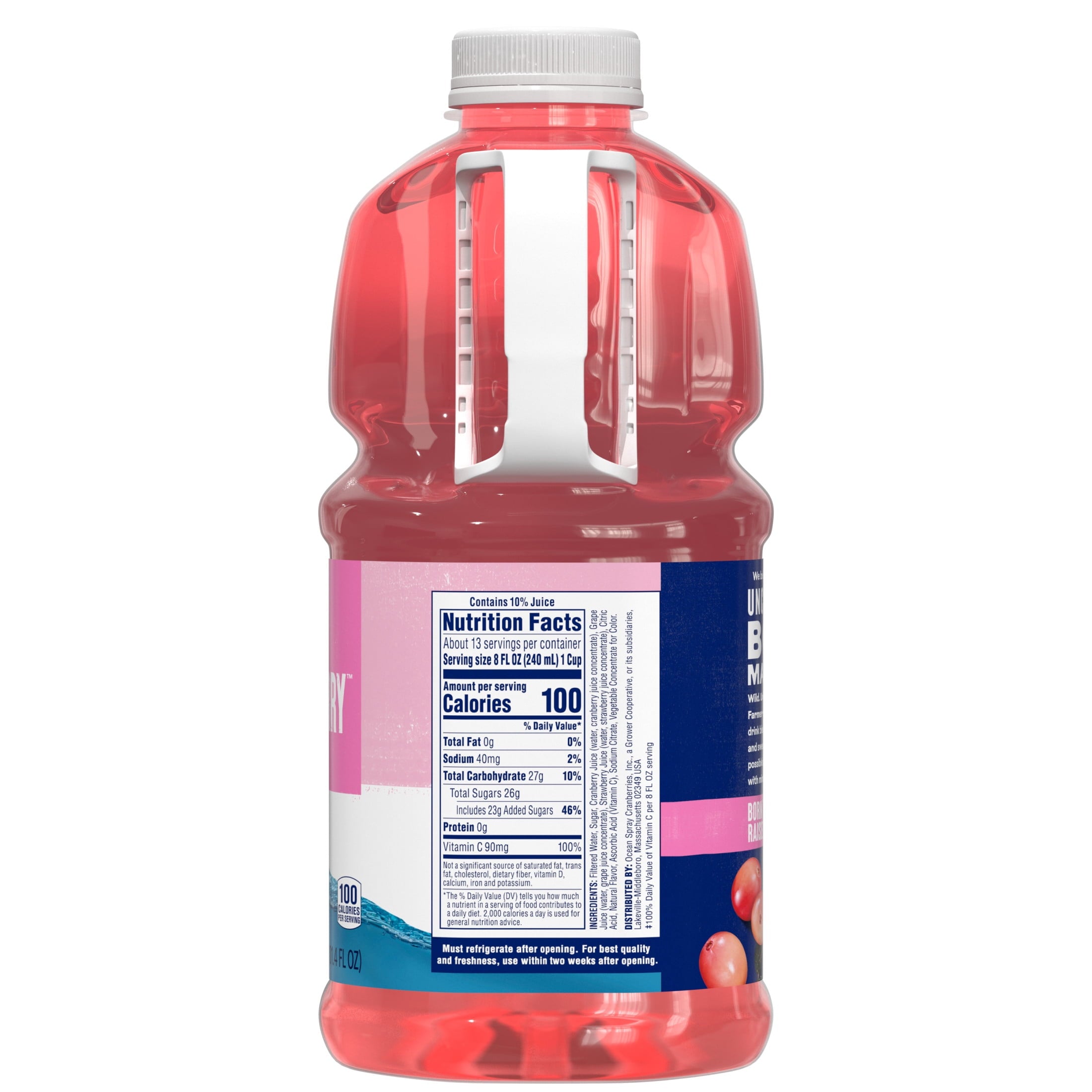 Ocean Spray® White Cran-Strawberry Juice Drink, 3L Bottle