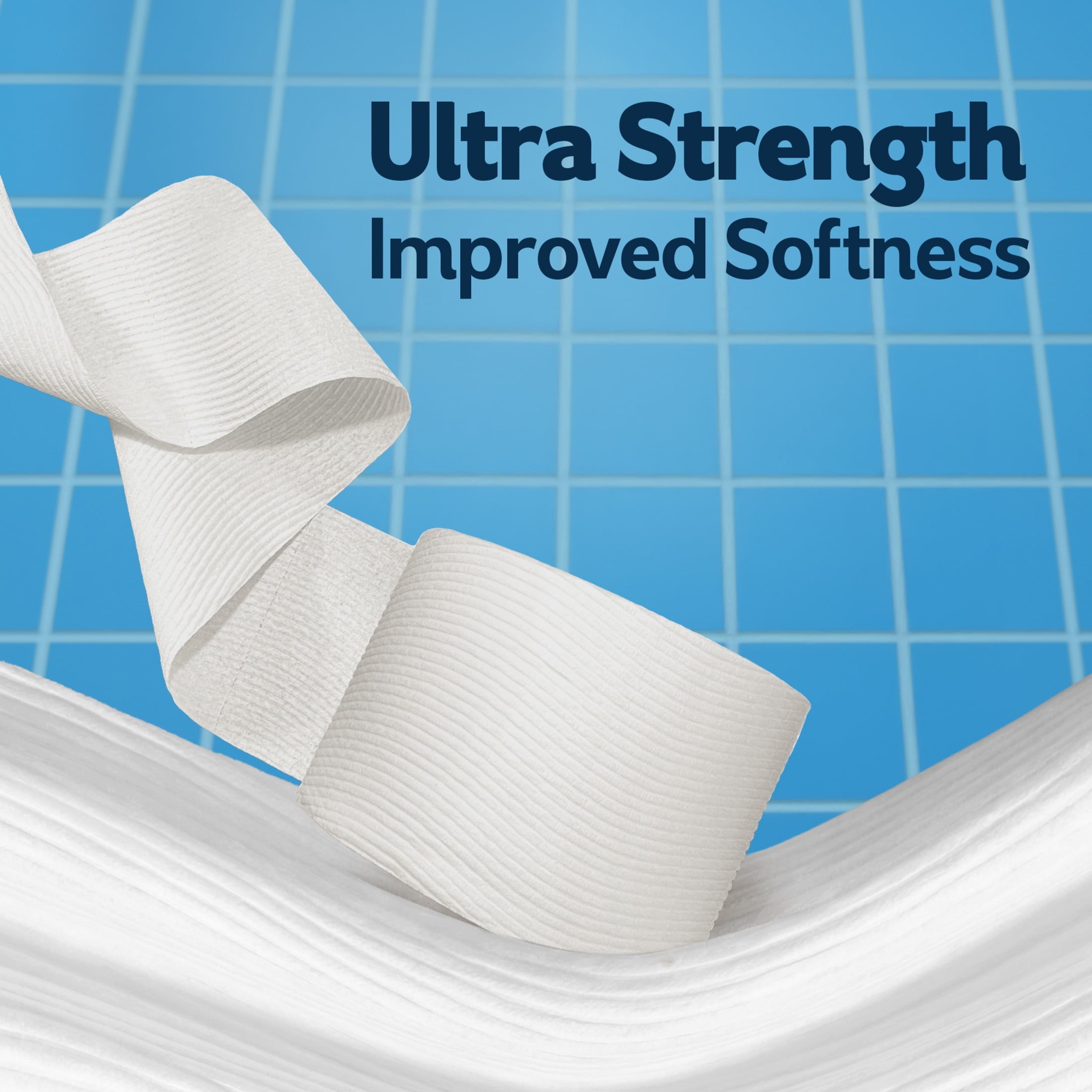 Cottonelle Ultra Clean Toilet Paper, Strong Toilet Tissue, 12 Mega Rolls