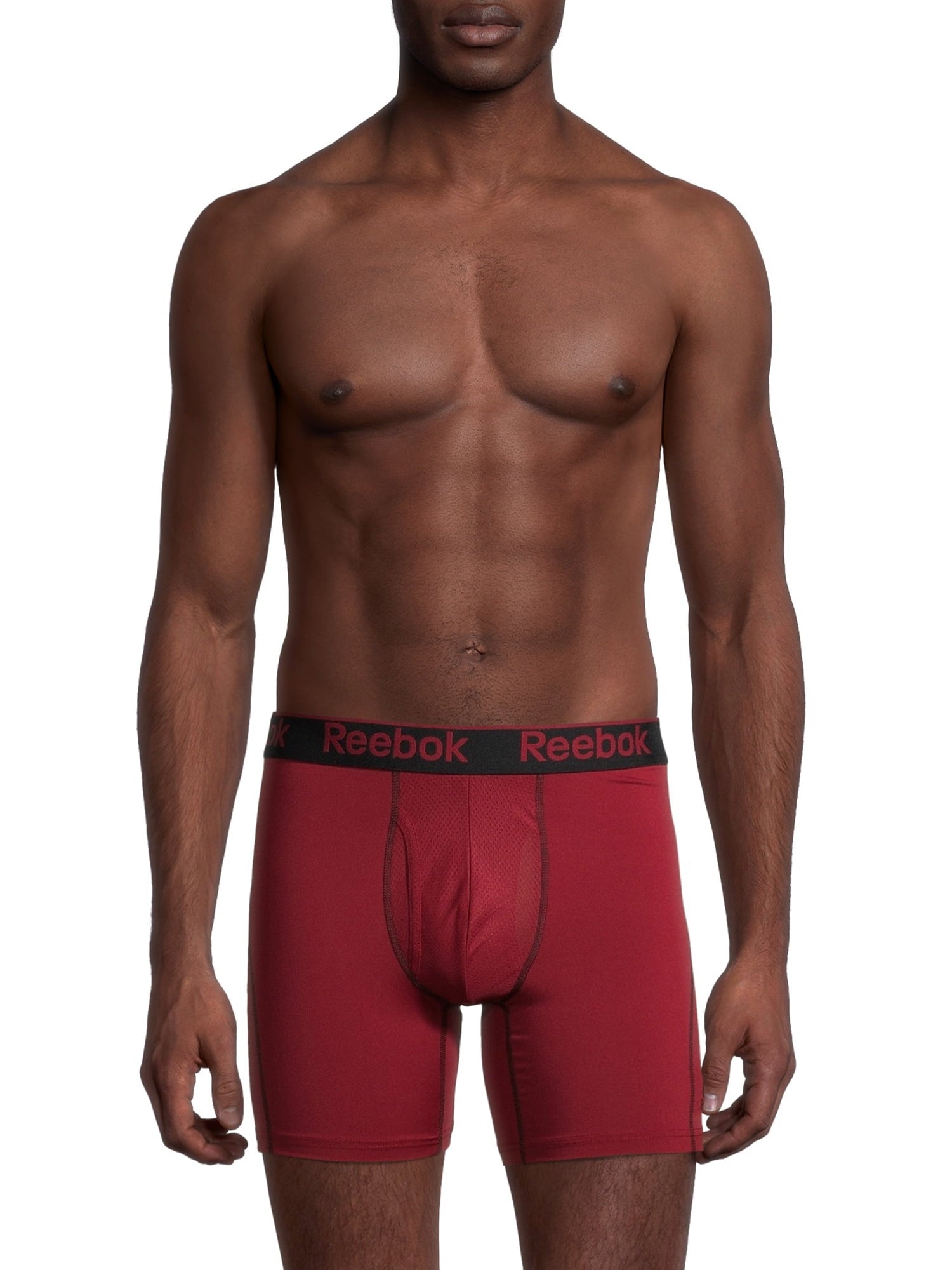 Reebok Men's Underwear Pro Series Performance Boxer Brief, 3 Pack