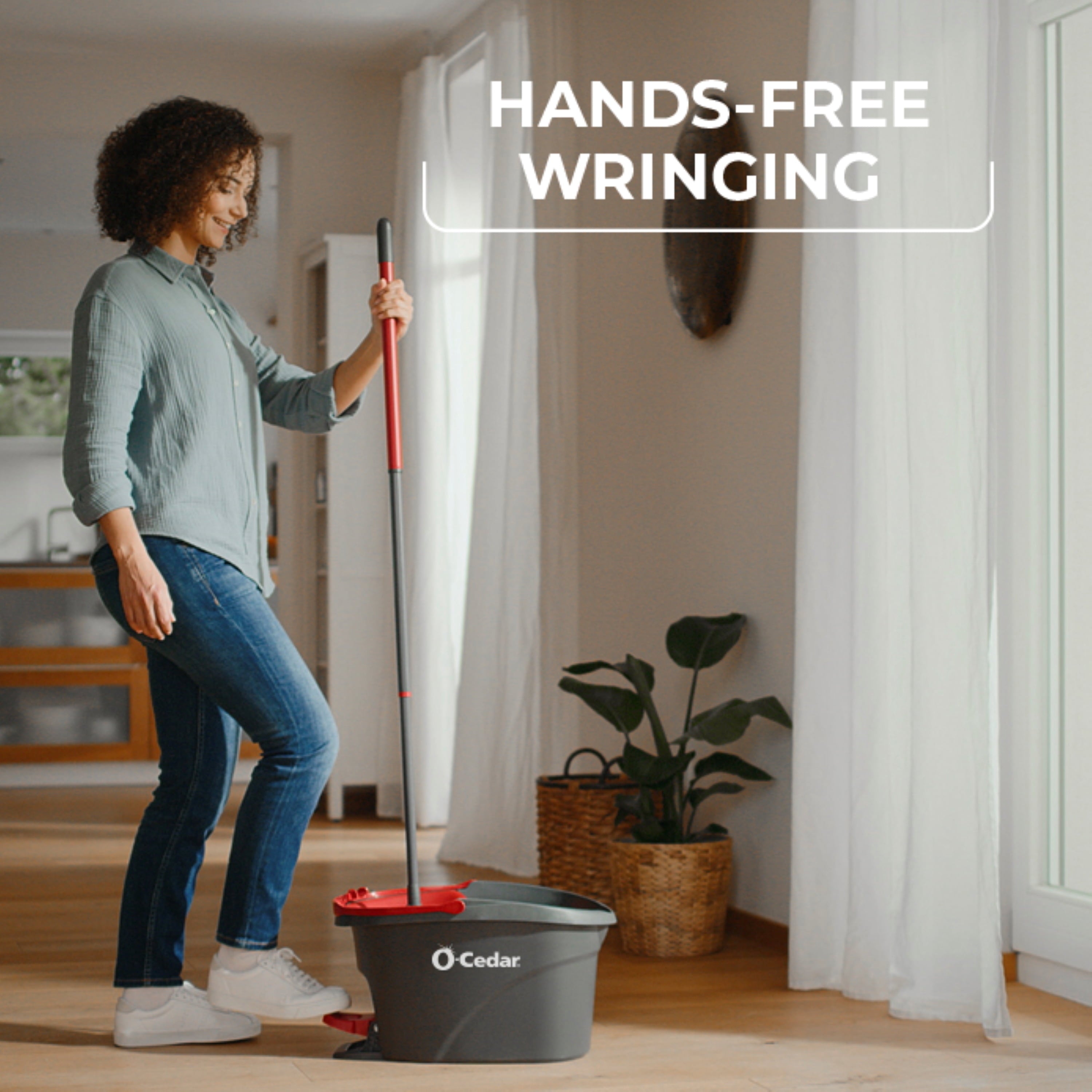 O-Cedar EasyWring™ Spin Mop & Bucket System